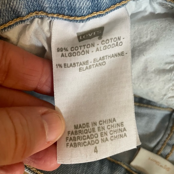 Levi’s 515 denim shorts, size 4 - Picture 5 of 7